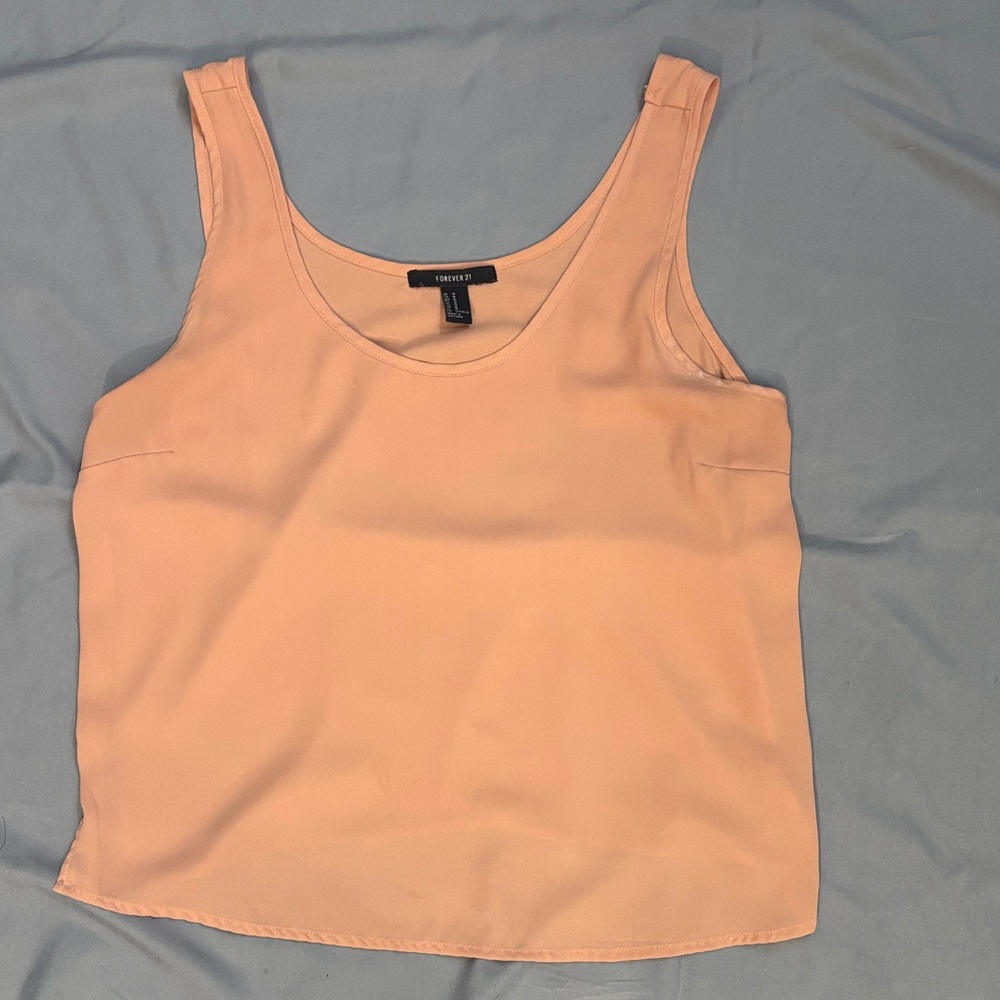Forever 21 Peach Tank Top